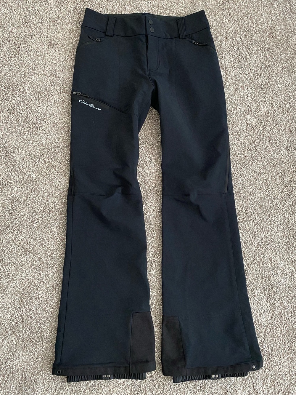 Eddie Bauer First Ascent Guide Pro Ski Tour Pants, Women’s XS, Black